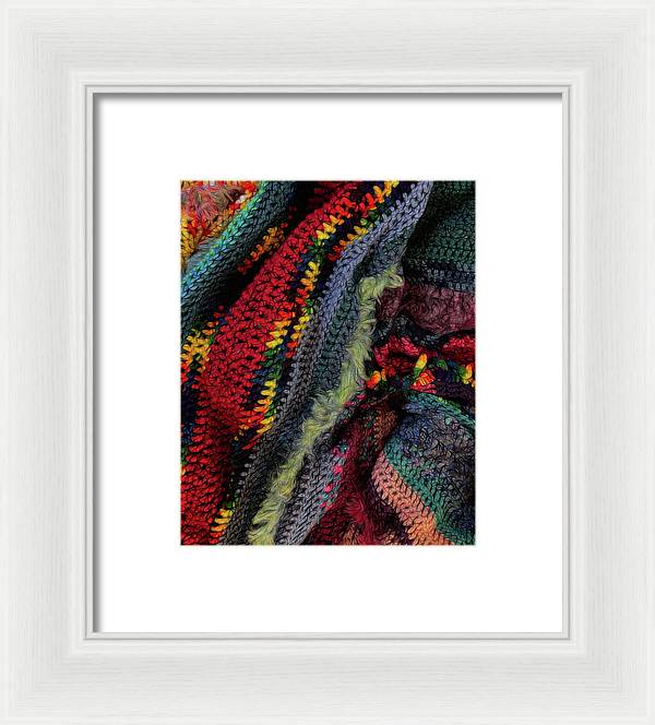 Remembering To Sip The Coffee - Framed Print