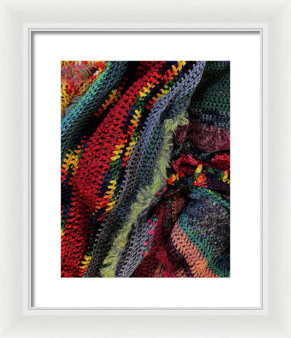 Remembering To Sip The Coffee - Framed Print