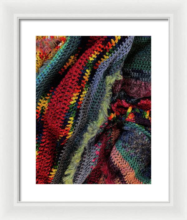 Remembering To Sip The Coffee - Framed Print