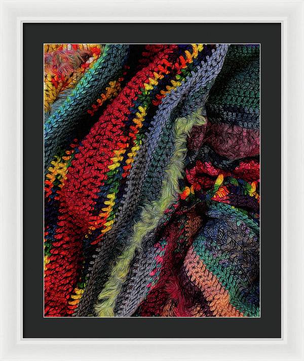 Remembering To Sip The Coffee - Framed Print