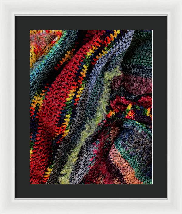 Remembering To Sip The Coffee - Framed Print