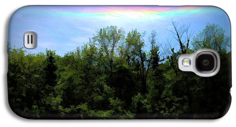 Rockford Park With Rainbow - Phone Case