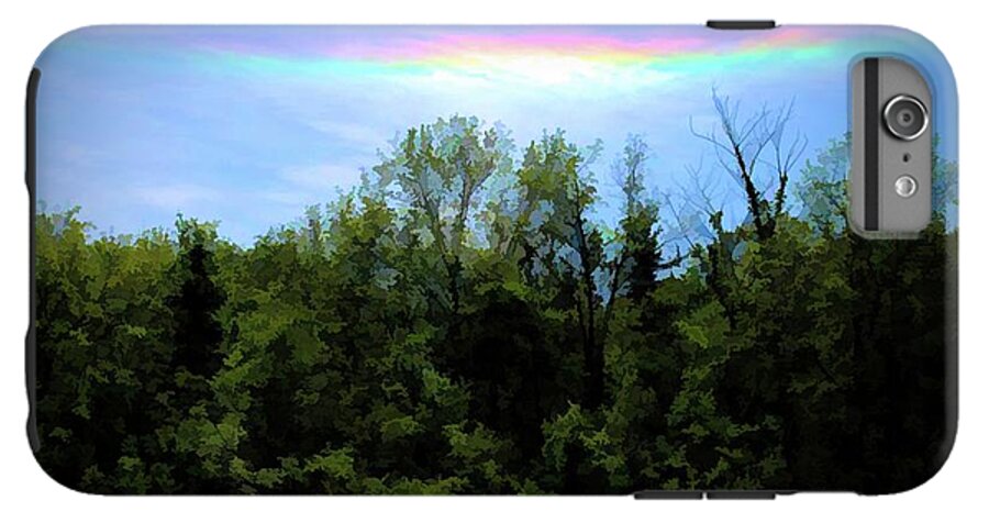 Rockford Park With Rainbow - Phone Case