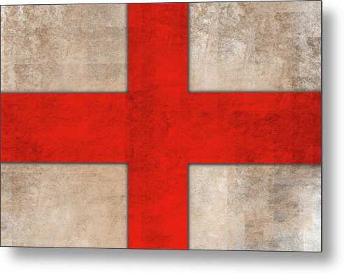 Saint George's Cross - Metal Print