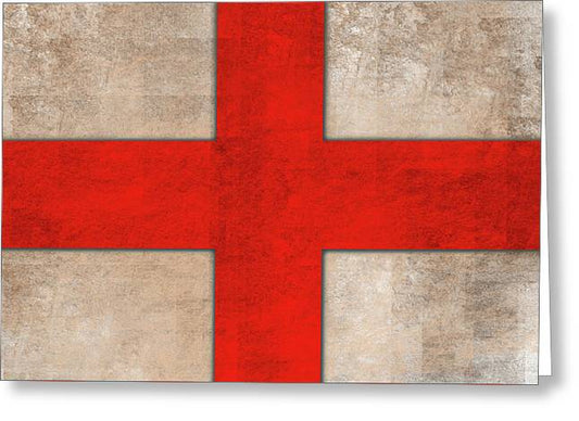 Saint George's Cross - Greeting Card