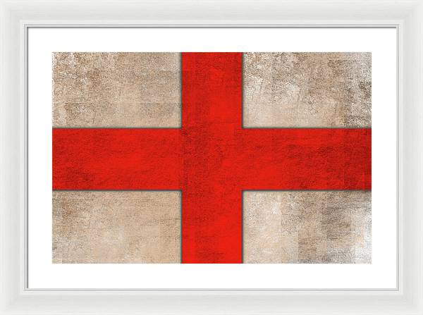 Saint George's Cross - Framed Print