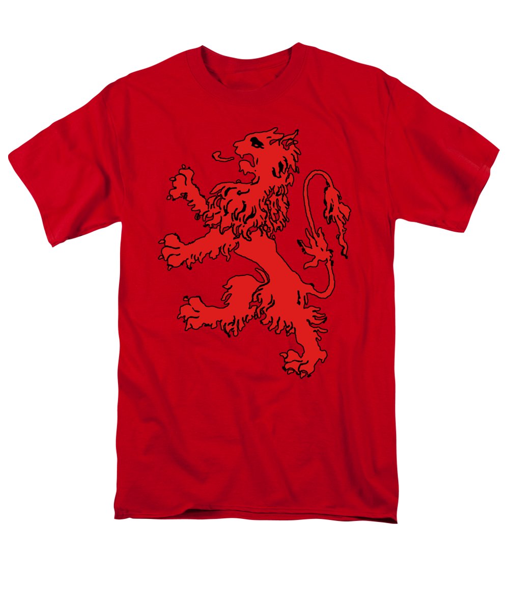 Scottish Lion - Men's T-Shirt  (Regular Fit)