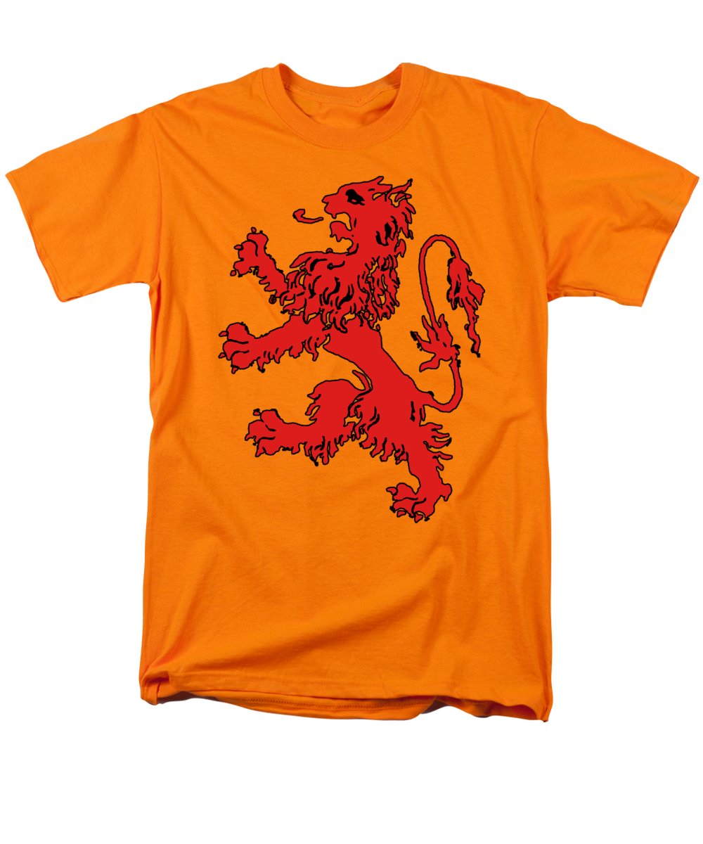 Scottish Lion - Men's T-Shirt  (Regular Fit)
