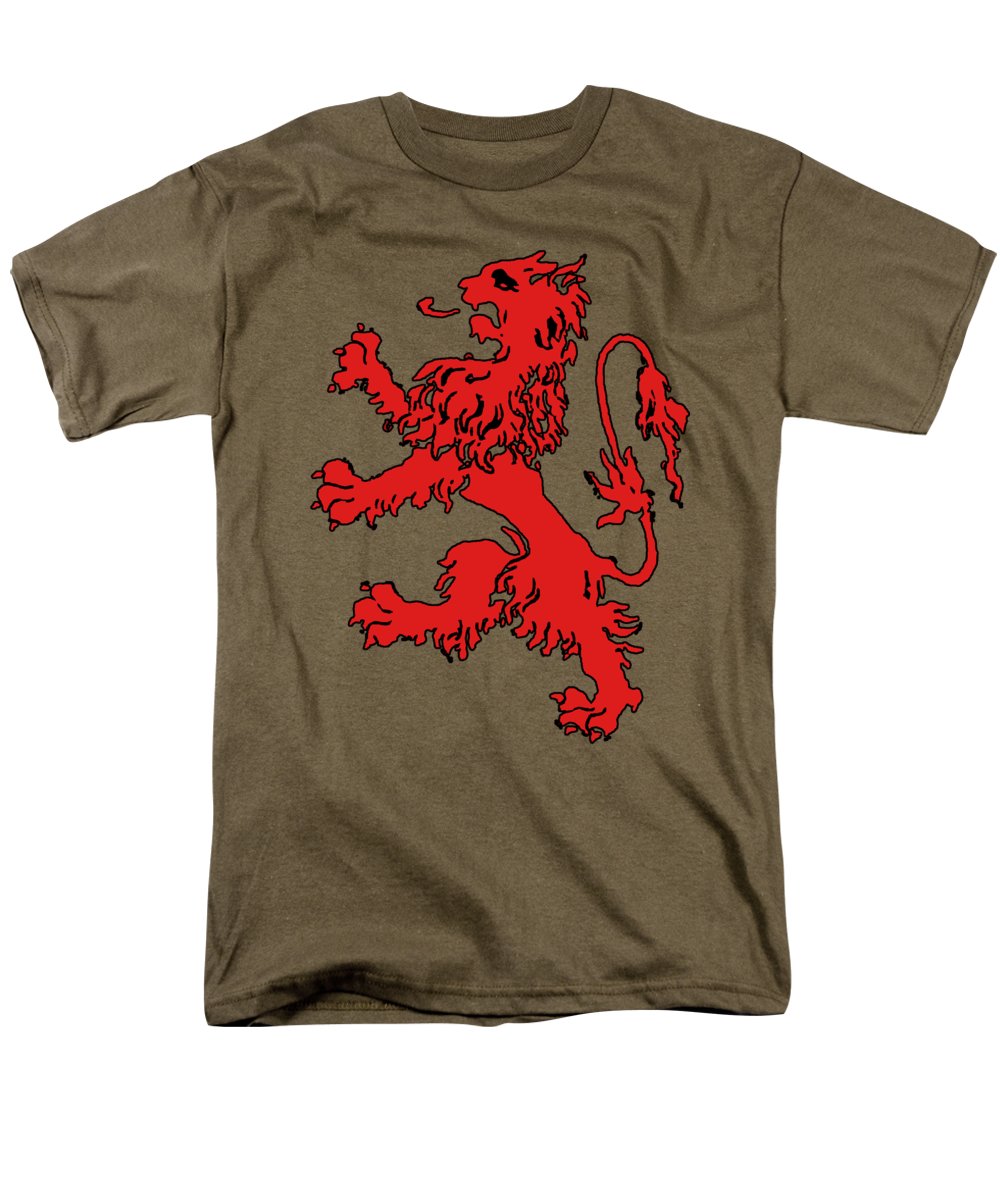 Scottish Lion - Men's T-Shirt  (Regular Fit)