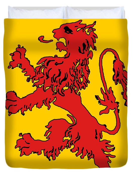 Scottish Lion - Duvet Cover