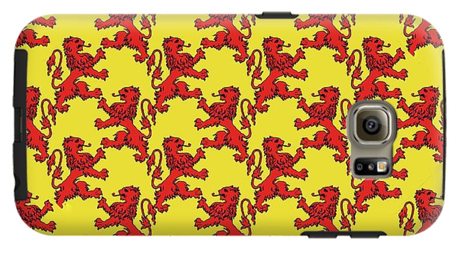 Scottish Lion Repeating Pattern - Phone Case