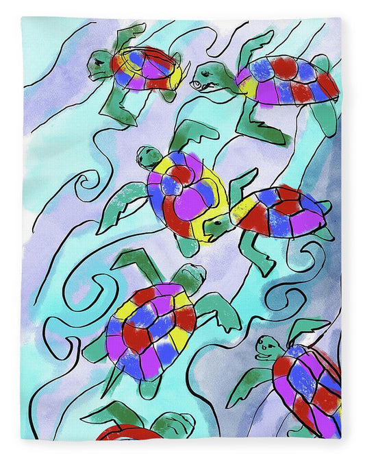 Sea Turtles - Blanket