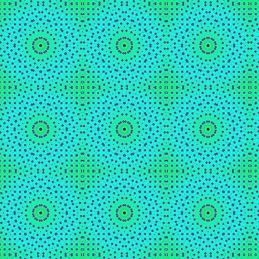 Sea Green Celtic Basket Weave Kaleidoscope Digital Image Download