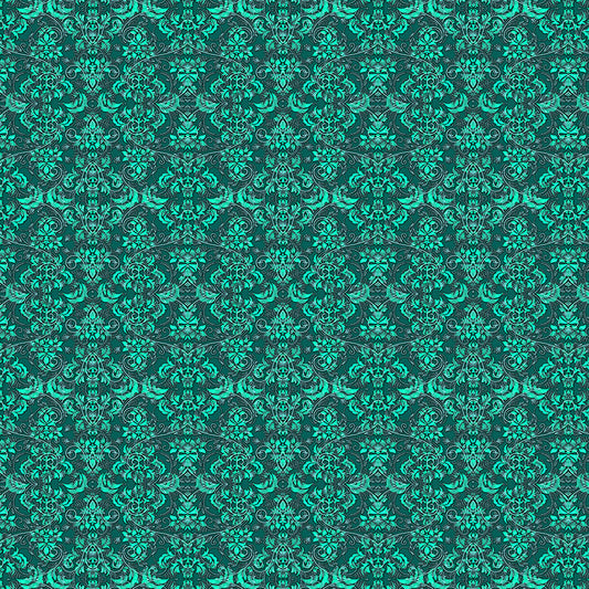 Sea Green Lace and Vines Digital Image Download