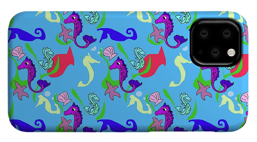 Seahorses Pattern - Phone Case
