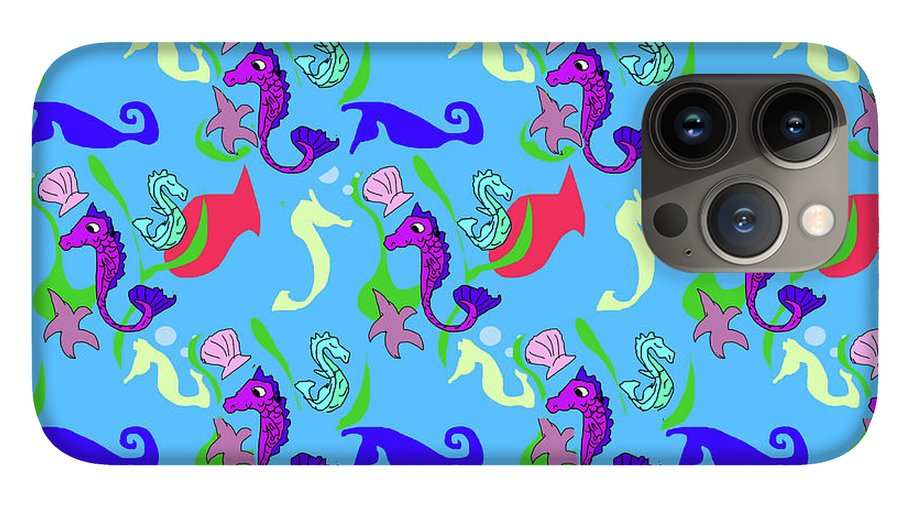 Seahorses Pattern - Phone Case