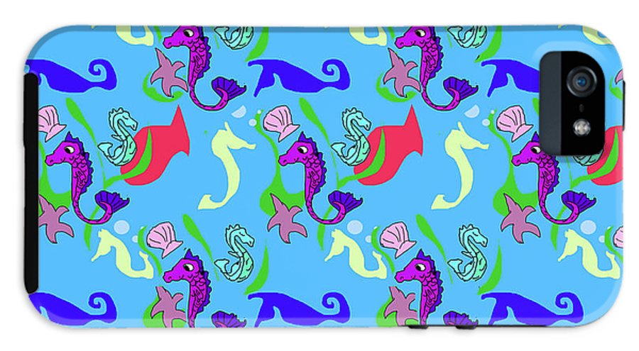 Seahorses Pattern - Phone Case