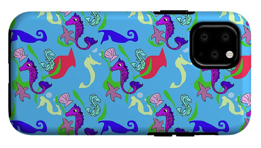 Seahorses Pattern - Phone Case