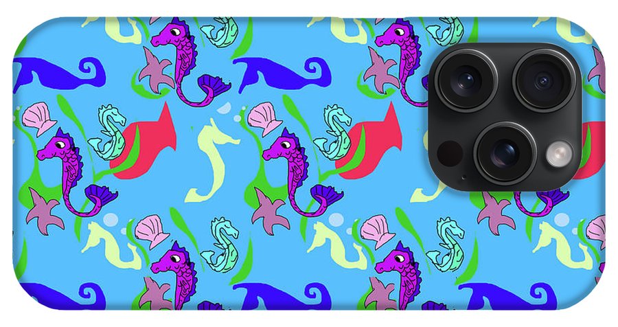 Seahorses Pattern - Phone Case