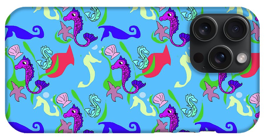 Seahorses Pattern - Phone Case