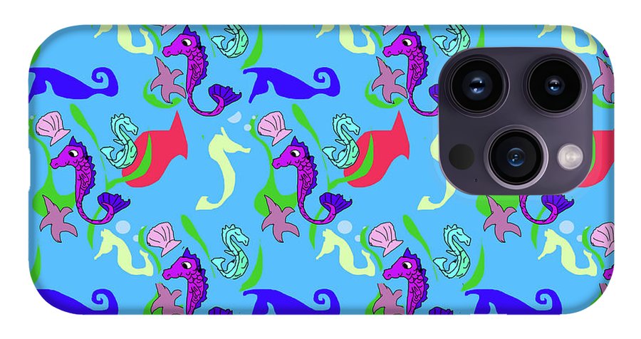 Seahorses Pattern - Phone Case