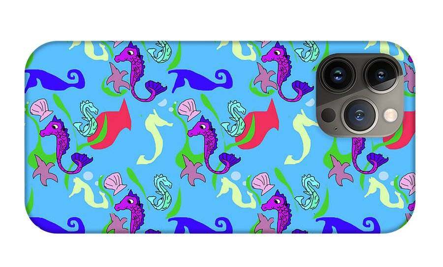 Seahorses Pattern - Phone Case