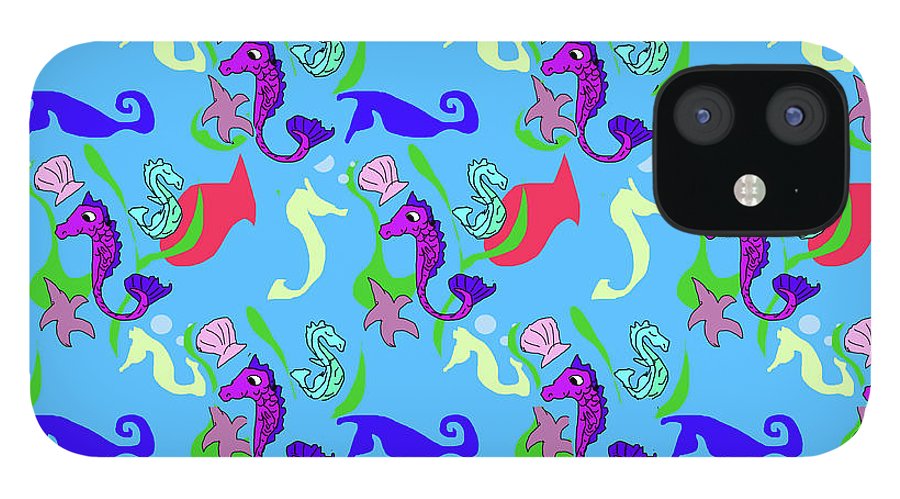 Seahorses Pattern - Phone Case