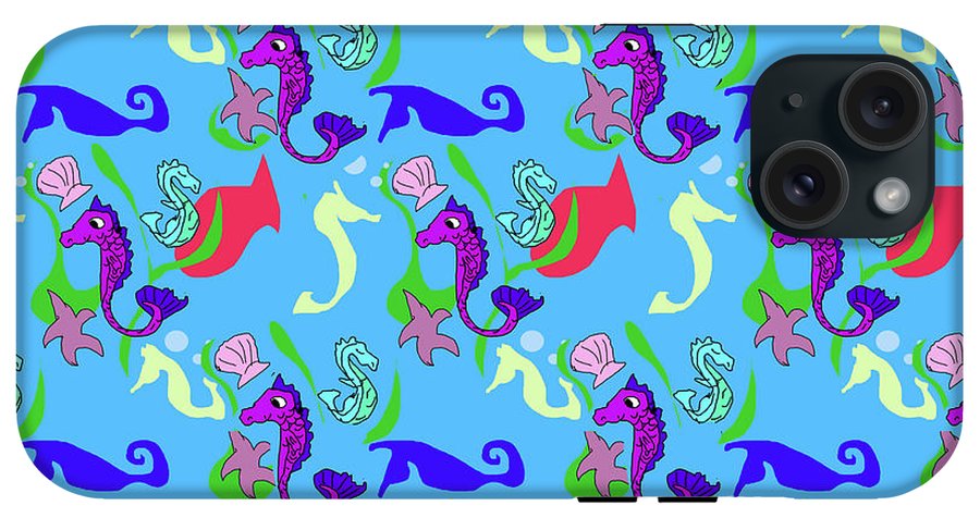 Seahorses Pattern - Phone Case