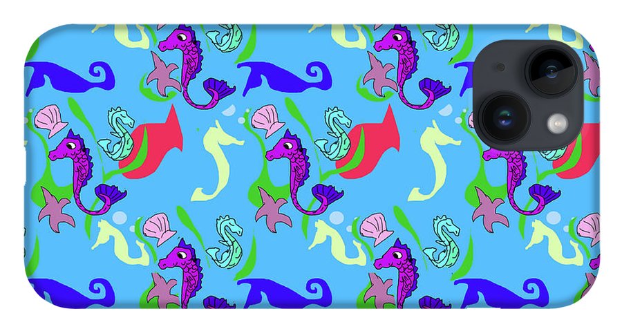 Seahorses Pattern - Phone Case