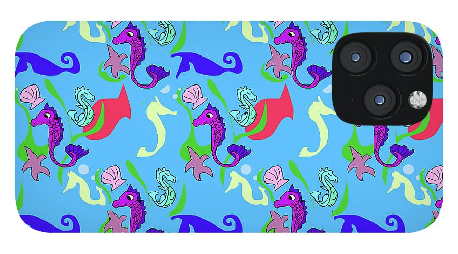 Seahorses Pattern - Phone Case