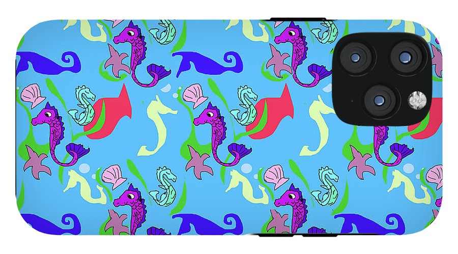 Seahorses Pattern - Phone Case