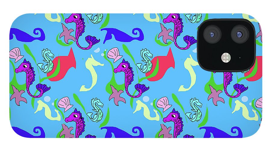Seahorses Pattern - Phone Case