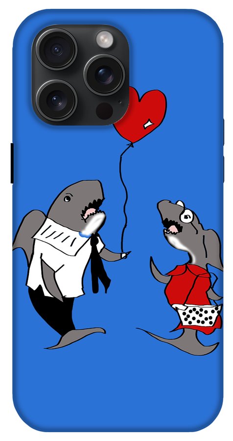 Shark Valentine - Phone Case