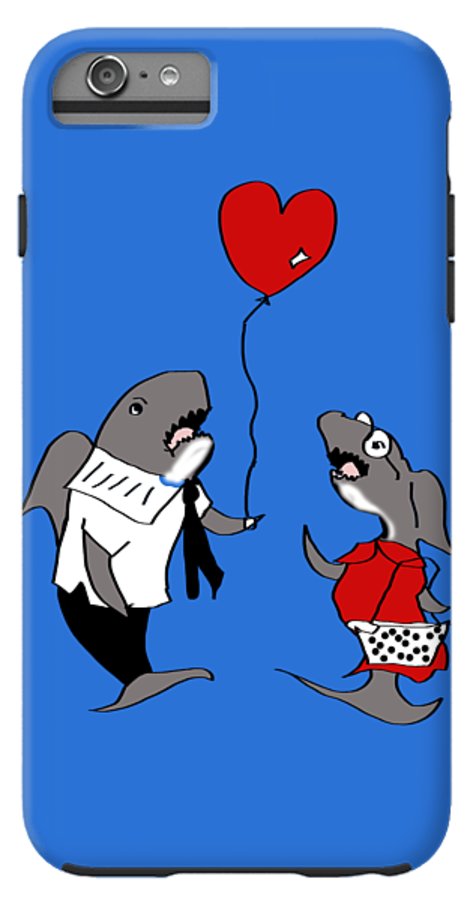 Shark Valentine - Phone Case