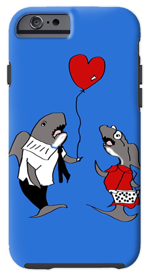 Shark Valentine - Phone Case