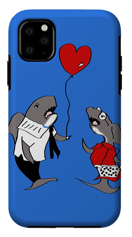 Shark Valentine - Phone Case