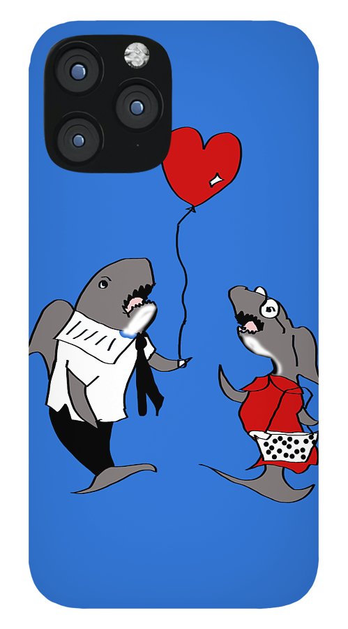 Shark Valentine - Phone Case