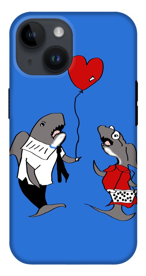 Shark Valentine - Phone Case