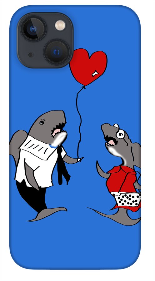 Shark Valentine - Phone Case