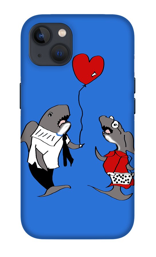 Shark Valentine - Phone Case