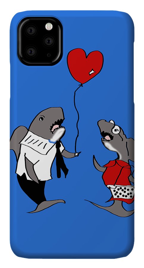 Shark Valentine - Phone Case