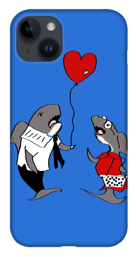 Shark Valentine - Phone Case