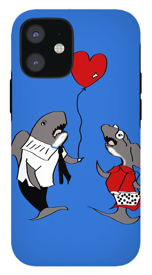 Shark Valentine - Phone Case