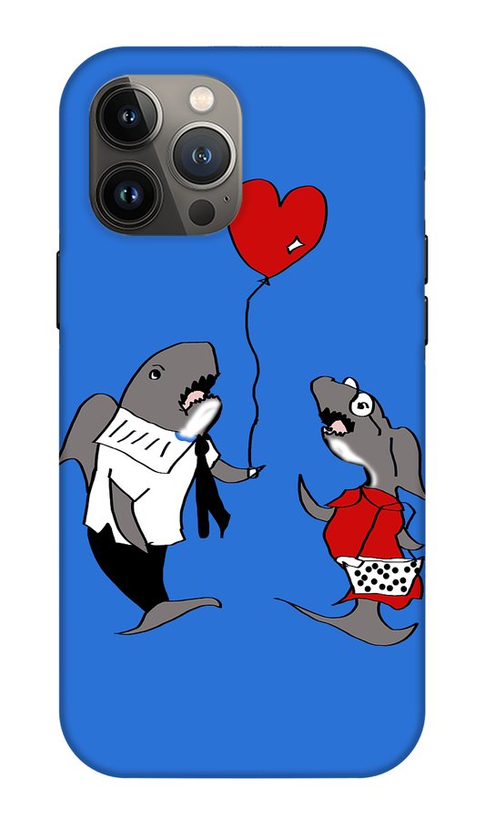 Shark Valentine - Phone Case