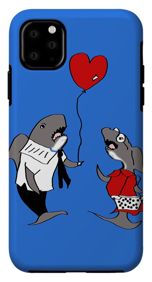Shark Valentine - Phone Case
