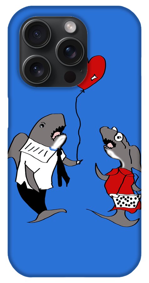 Shark Valentine - Phone Case