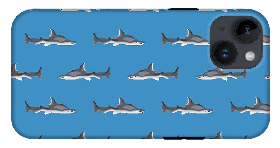 Sharks Pattern - Phone Case