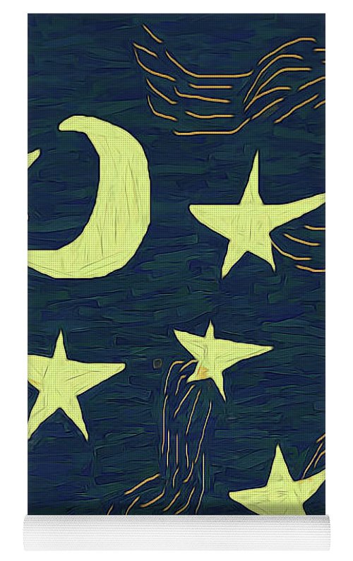 Shooting Stars - Yoga Mat