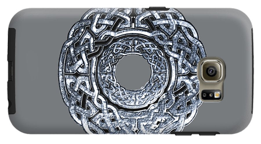 Silver Celtic Knot Circle - Phone Case
