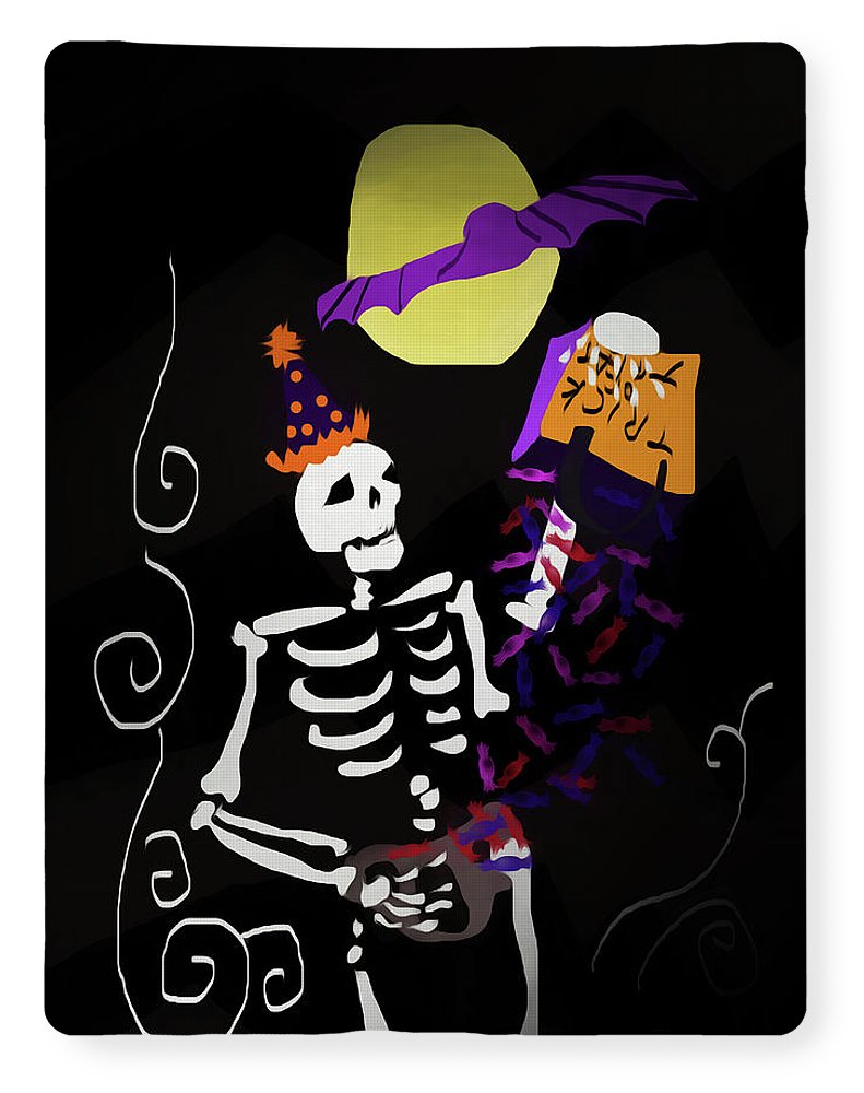 Skeleton Candy - Blanket